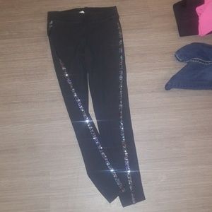 VS sparkly leggings